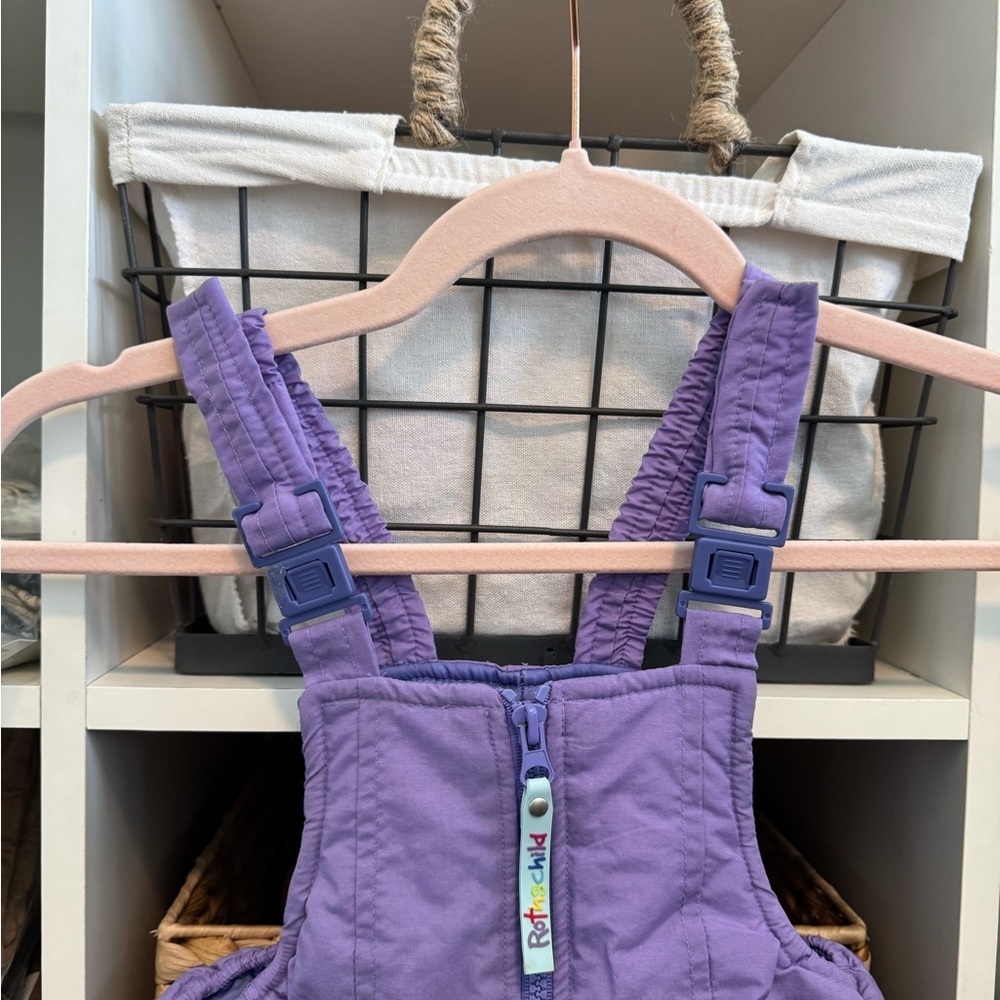 Girls 4T Rothschild snow bibs - Picture 4 of 6